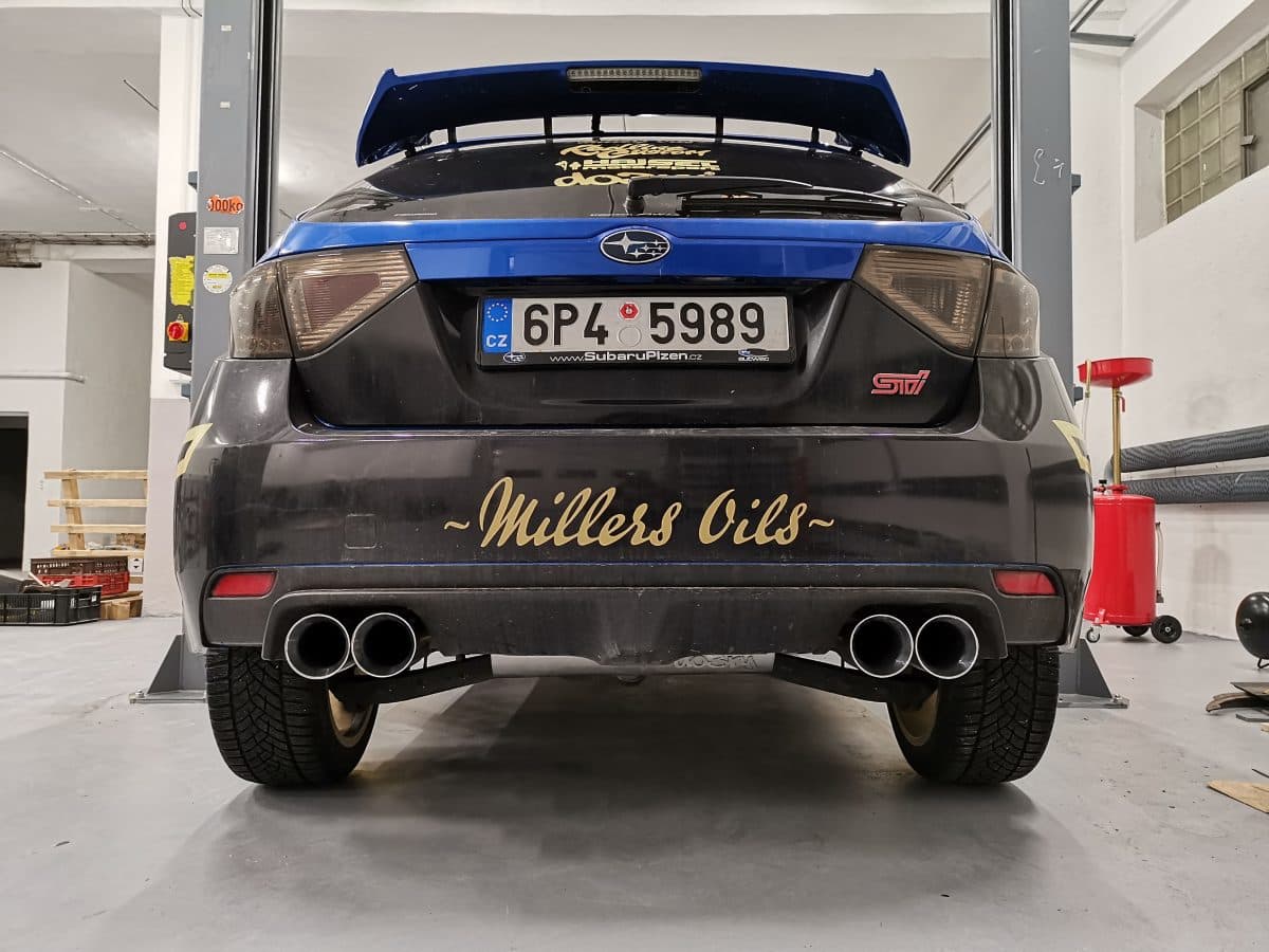Výfuk Subaru Impreza STi